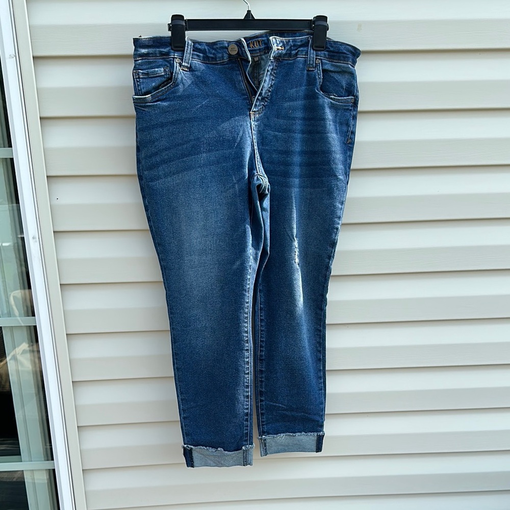 Kut from the Kloth Blue Capris